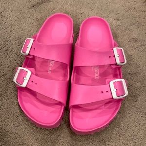 Pink Birkenstocks